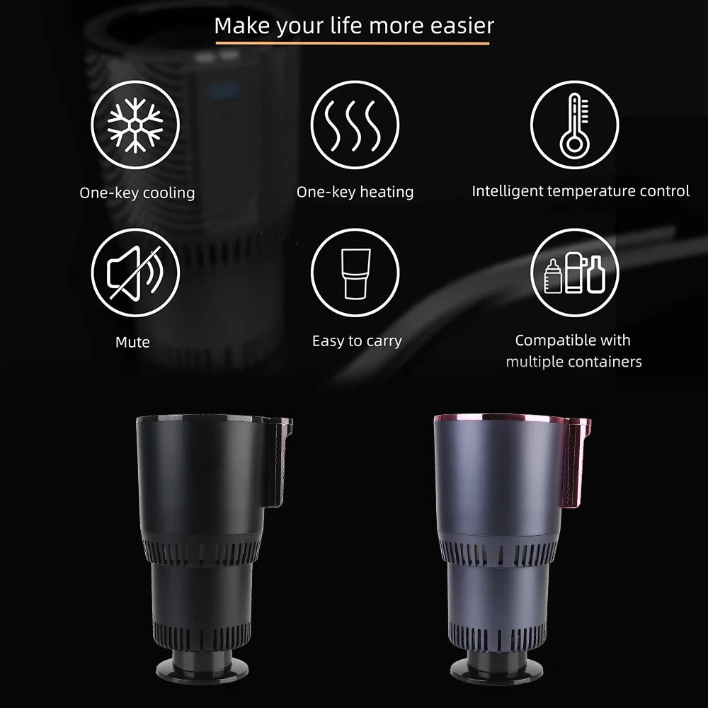 Smart Car Cooling And Heating Cup Holder